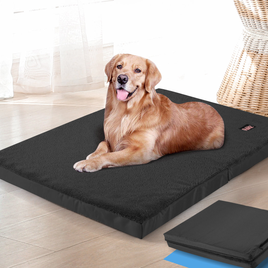 PaWz Pet Bed Foldable Dog Puppy Beds Black XX-Large-1864184307229265926
